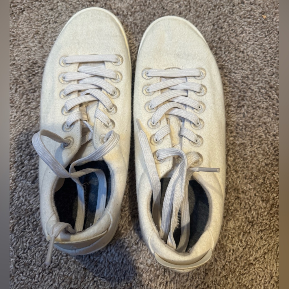 Allbirds Off-White Wool Sneakers